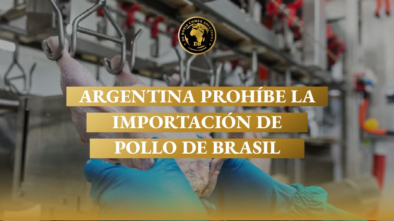 Argentina prohíbe la importación de pollo de Brasil