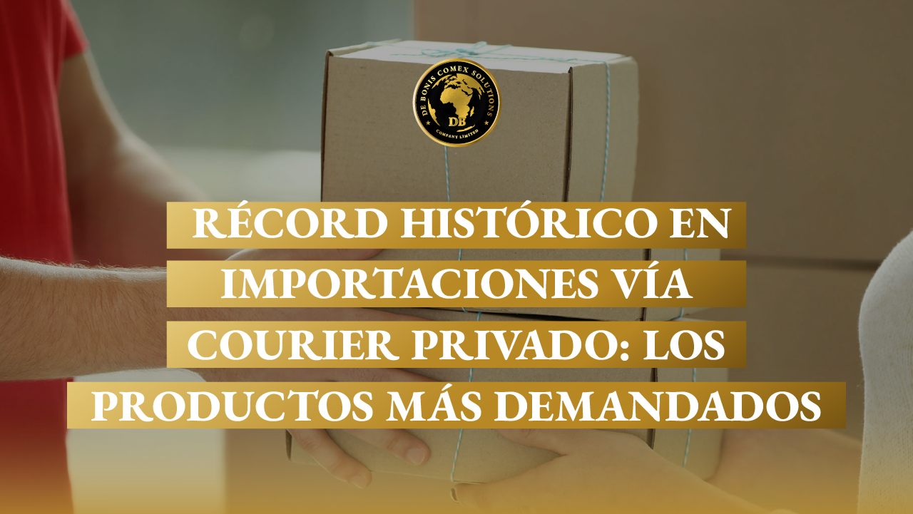 Récord histórico en importaciones vía Courier privado: los productos más demandados