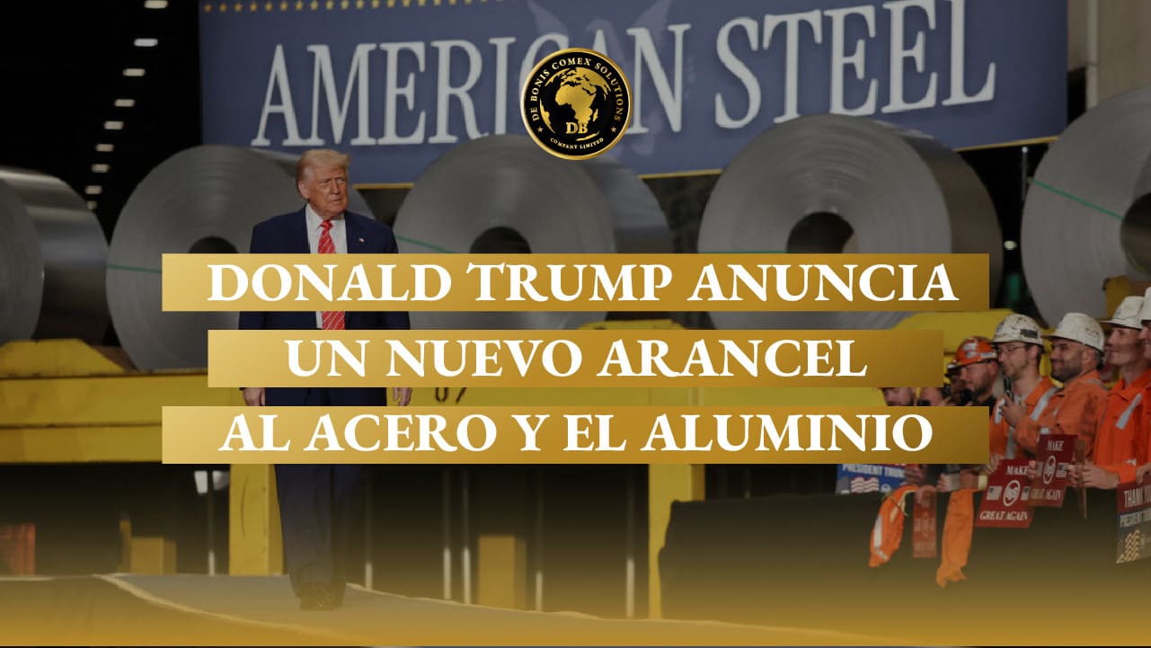 Donald Trump anuncia un nuevo arancel al acero y el aluminio