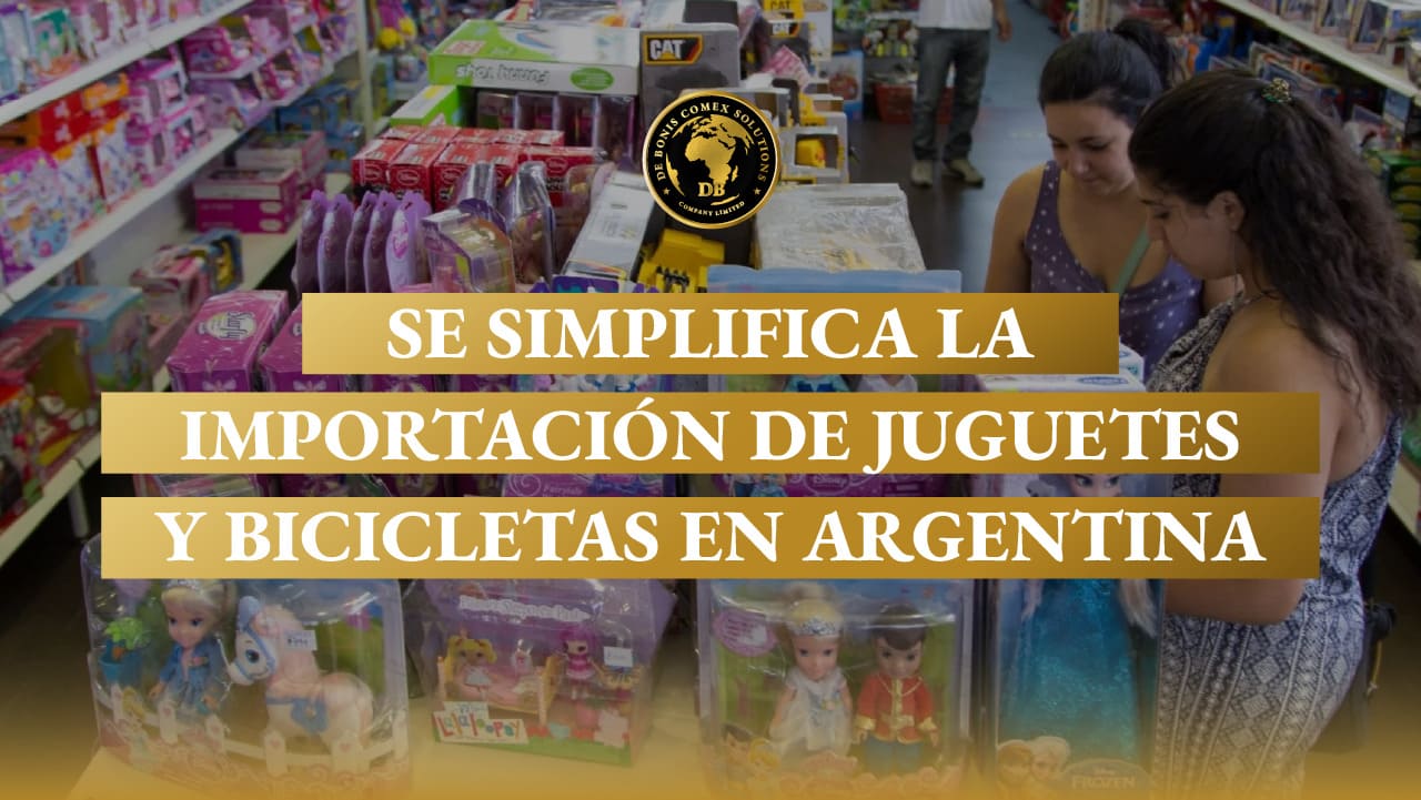 Se simplifica la importación de juguetes y bicicletas en Argentina